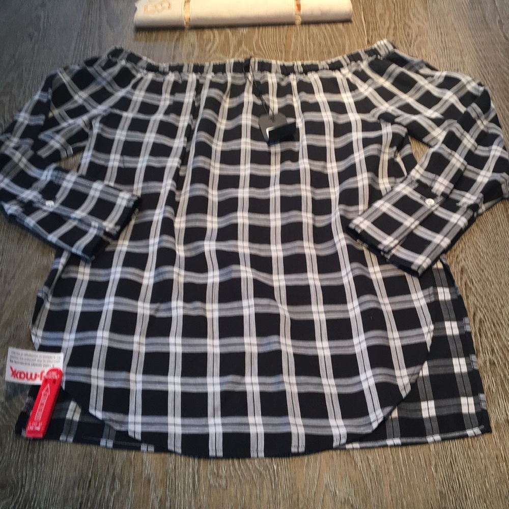 Rag & Bone Off Shoulder Blouse XXS